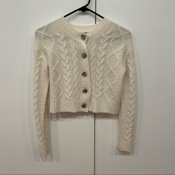 J. Crew cashmere blend cream sweater NWT! - Picture 3 of 6